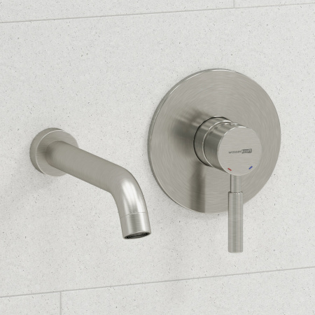 Встраиваемый комплект для раковины WasserKRAFT Wern 4200 A42583, никель