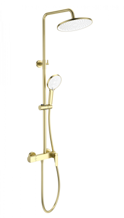 Душевая система WONZON & WOGHAND, брашированное золото WW-B3517-BG