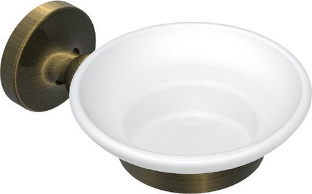 Мыльница стеклянная RUSH Crete CR35411