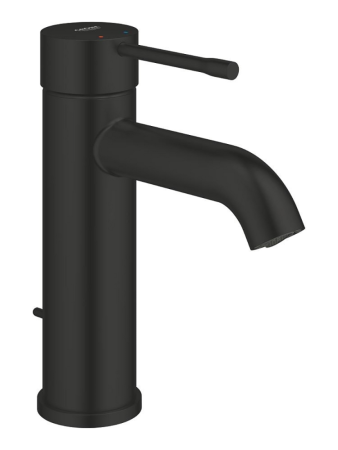 Смеситель для раковины однорычажный Grohe Essence New 23589 2431 (235892431) черный матовый