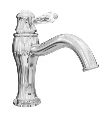 Смеситель для раковины BENNBERG CHROME WHITE CRYSTAL 11R0717