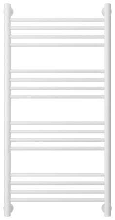 Полотенцесушитель Водяной Выгнутая Сунержа Богема + (100х50) Матовый Белый 30-0221-1050