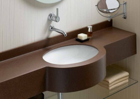 Раковина встраиваемая снизу (58.5x45) VITRA Arkitekt 6069B003-0012