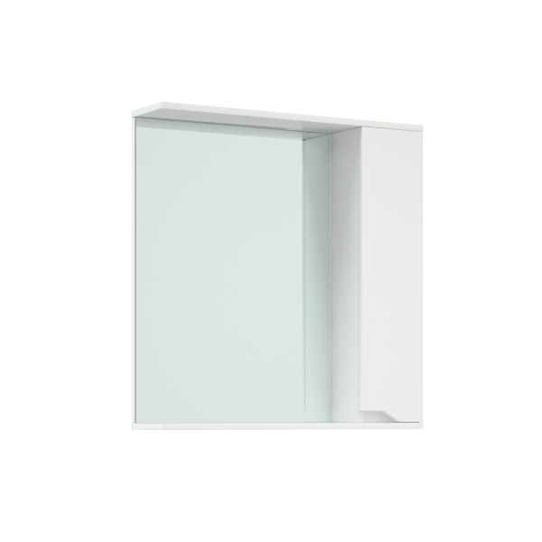 Зеркальный шкаф (80х70) Corozo Теона 80 SD-00001513 правое