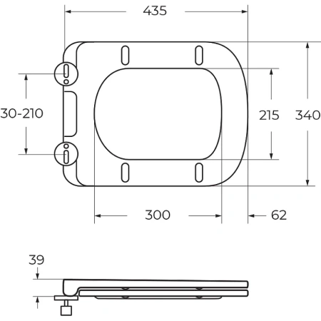 Унитаз подвесной BelBagno Due BB5171CH-TOR/SC безободковый, торнадо, с сиденьем микролифт, белый