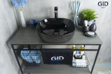 Раковина накладная (42,5х42,5) Gid D1301h004