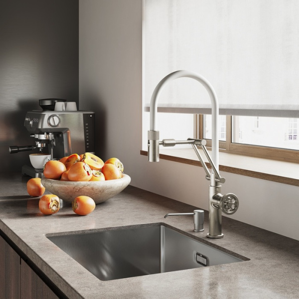 Смеситель для кухни IDDIS с гибким изливом Grange (GRABNFLi05)