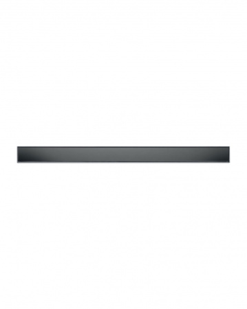 Накладная панель стеклянная 90 см Tece ТЕСЕdrainline 600992 черный