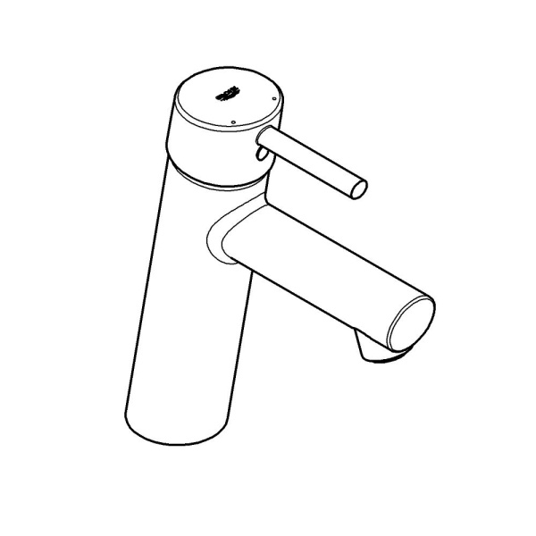 Смеситель для раковины однорычажный Grohe Concetto 23451 001 (23451001)