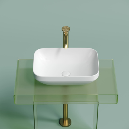 Раковина накладная (50х36) Ceramica Nova ELEMENT CN6055MW матовая