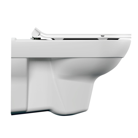 Подвесной унитаз безободковый Cersanit CITY Clean On DPL EO slim S-MZ-CITY-COn-S-DL-w