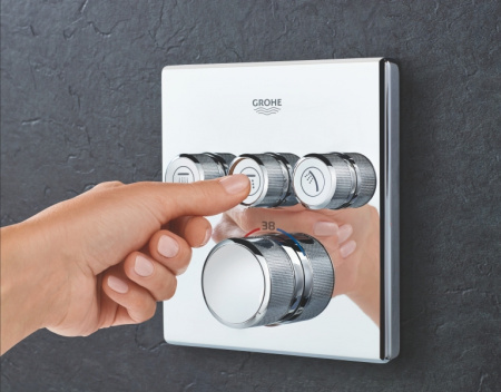 Термостат для ванны с душем 3 источника Grohe Grohtherm SmartControl 29126 000 (29126000) хром