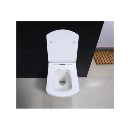 Унитаз подвесной безободковый BelBagno CARINA BB514CHR