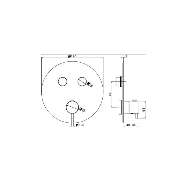 Смеситель для ванны Kerama Marazzi Eterna 70426EXKM.59.067