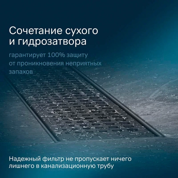 Душевой лоток 40 см Am.Pm MasterFlow W01SC-P11-040-01BM черный матовый