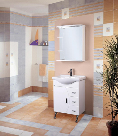 Зеркало-шкаф c подсветкой Onika Луна 60 (60x71,2) 206014