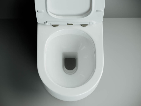 Напольный пристенный унитаз Ceramica Nova Metropol Rimless CN4001