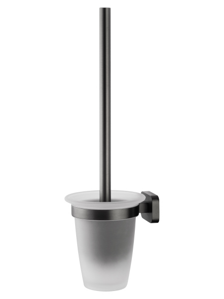 Туалетный ершик в комплекте WONZON & WOGHAND GRAFFITY, темный графит WW-9329