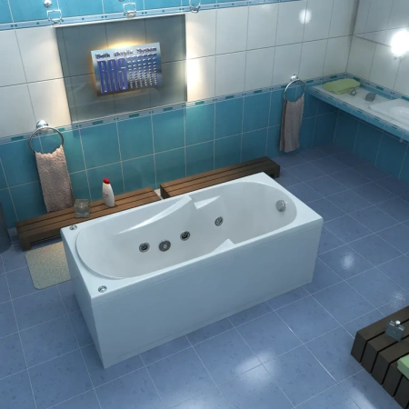 Акриловая ванна BAS Мальдива (Maldiva) 160х70 без гидромассажа В 00022