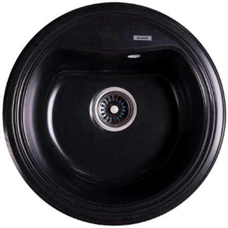 Мойка гранитная Ganzer (черный) GZ51001С