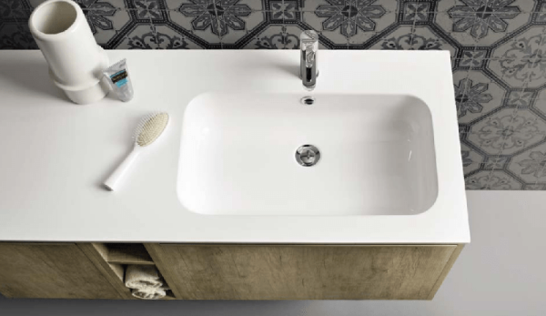 Тумба под раковину Cerasa Movida Cassettone MVL45 230 70 Tavolato Biscotto