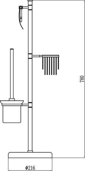 Напольная стойка Savol S-00Y706