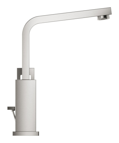 Смеситель для раковины однорычажный Grohe Eurocube 23135 DC0 (23135DC0) суперсталь