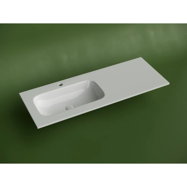 Раковина накладная (121х45,7) Ceramica Nova Grace CN7020