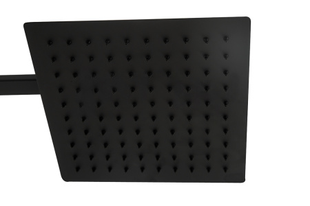 Душевая система с изливом BelBagno LUCELUC-VSCM-NERO