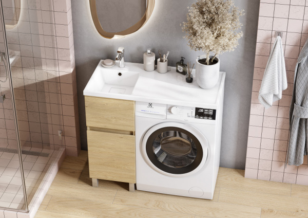 Тумба под стиральную машину 40 Aquaton Лайн 1A232201LFDK0 (без раковины)