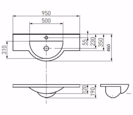 Раковина Акватон Лацио 1A702031LC010