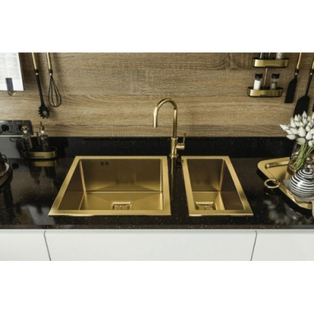 Кухонная мойка Zorg SZR-2344-G BRONZE