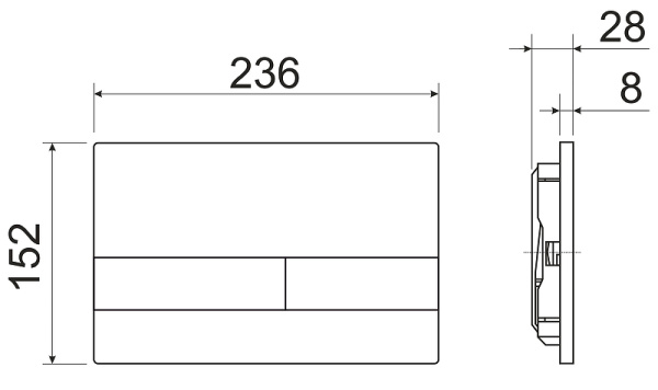 Комплект унитаза с инсталляцией Ceramicanova Forma CN3009_1002CH_1000