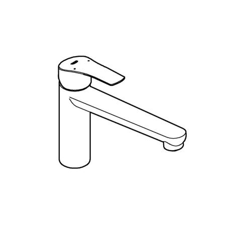 Смеситель для кухни Grohe Eurosmart 30463 000 (30463000) хром