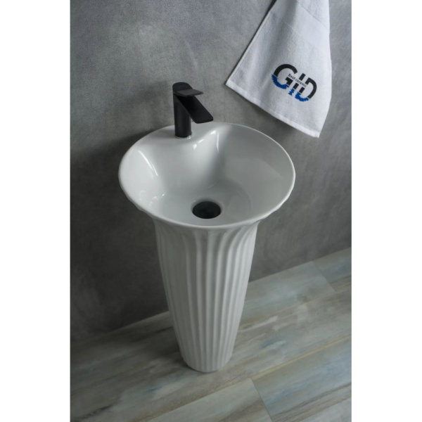 Раковина напольная (41х41) Gid Nb132
