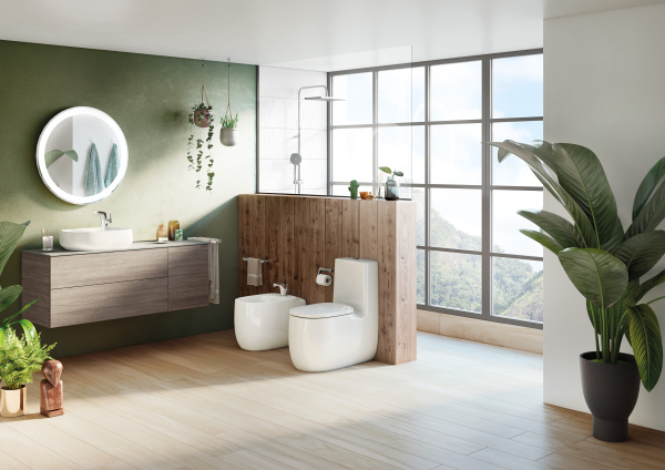 Унитаз напольный безободковый Roca Beyond  Rimless 3420B9000