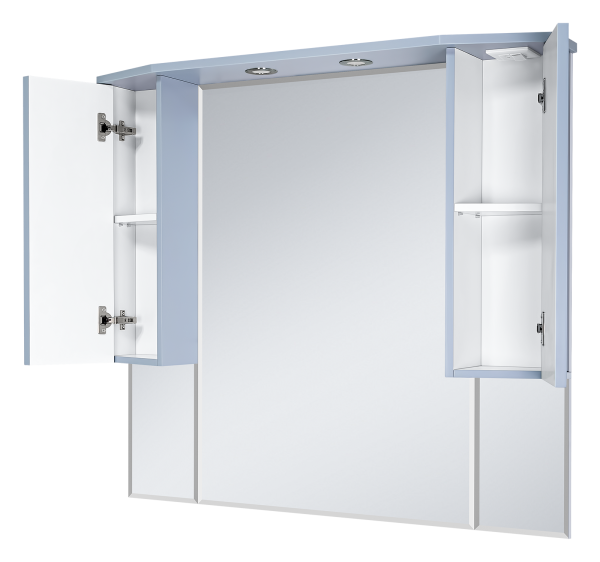 Зеркало-шкаф (100х100) Misty Терра 110 П-Тер02110-0501