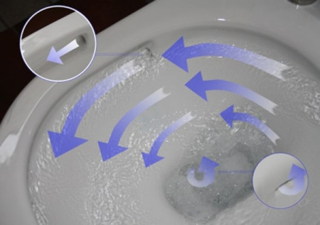 Унитаз TOTO MH + Washlet F3D (CW162+TCF4732)