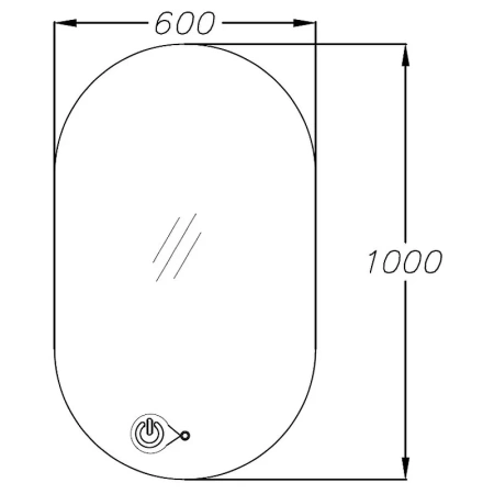 Зеркало Opadiris Ибица 00-00006614