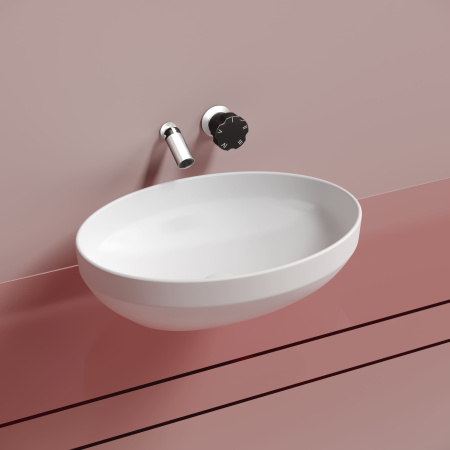 Раковина накладная (50,2х36,3) Ceramica Nova ELEMENT CN6056MW матовая