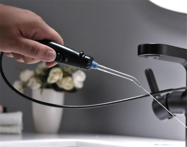 Смеситель для раковины с ирригатором BRONZE DE LUXE OPTIMAL, черный 10188B