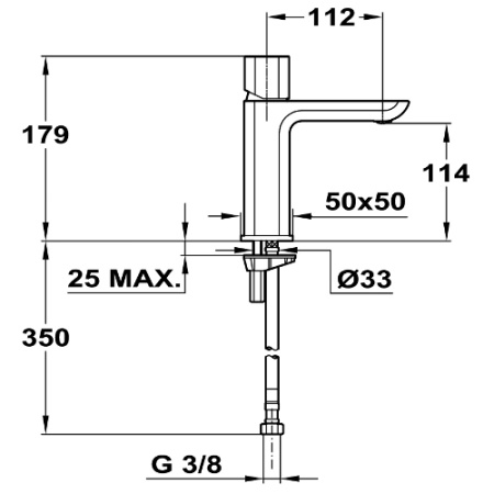 Смеситель для раковины Teka Formentera 623420200