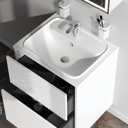 Тумба без раковины 60 см AM.PM Func M8FFUX0602WM белый матовый
