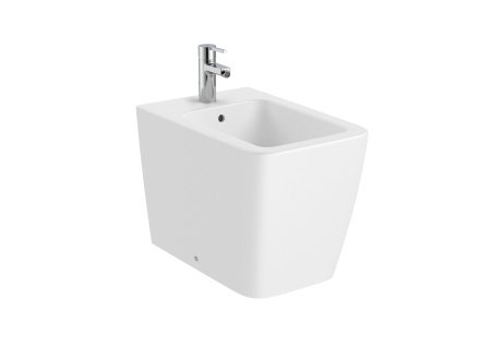 Биде напольное Roca Inspira square BTW,  357537620 белый матовый