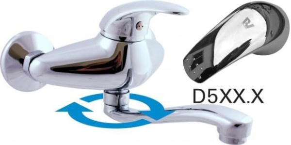 Смеситель RAV DUNAJ D501.5/26