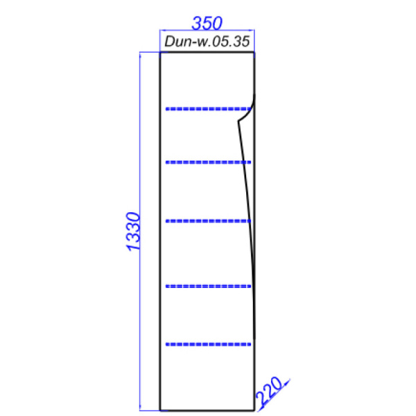 Пенал Aqwella Papyrus 35 PAP0535