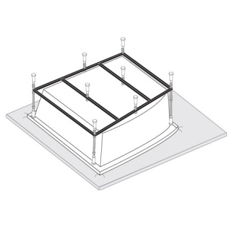 Каркас для ванны Vagnerplast Impossible VPK190160
