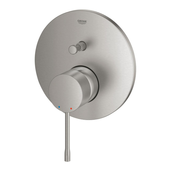 Смеситель для ванны однорычажный Grohe Essence New 24058 DC1 (24058DC1) суперсталь