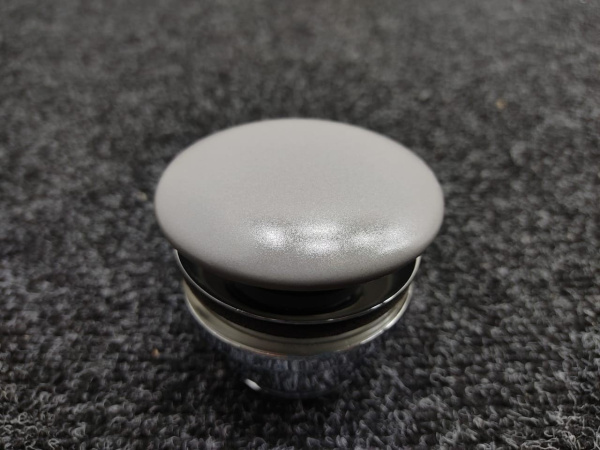 Донный клапан для раковины Kerasan 923389 серый матовый