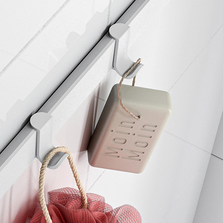 Крючок Hansgrohe WallStoris 27914700 белый матовый